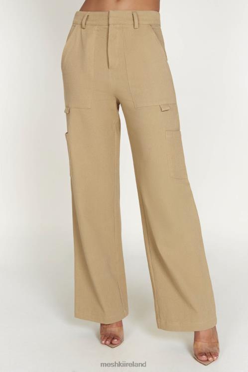 Meshki Vicky Cargo Pants Clothing Stone 6DX221510