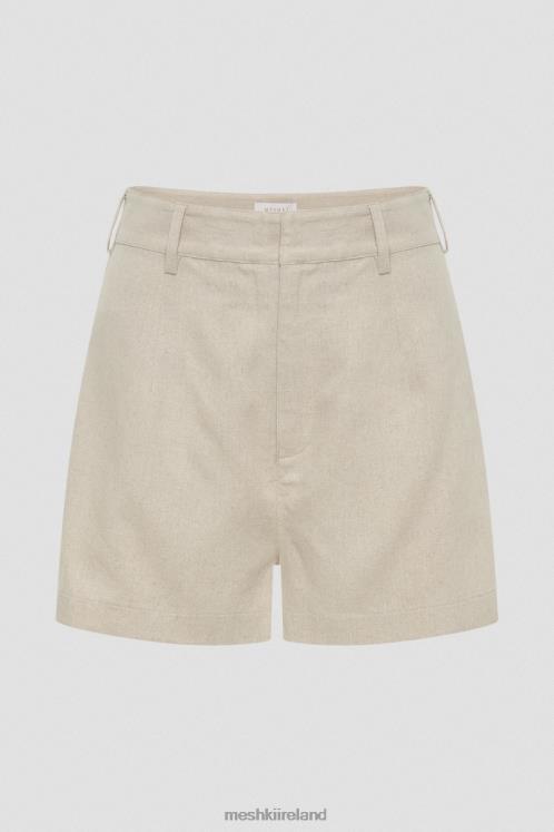 Meshki Jadri Linen Shorts Clothing Natural 6DX221388