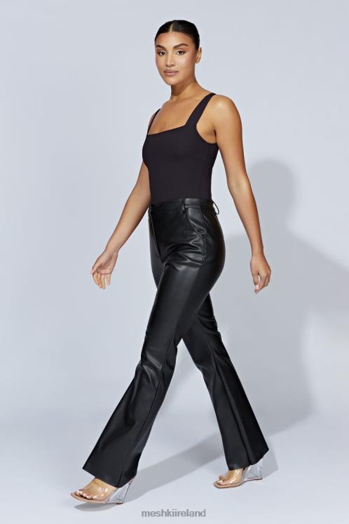 Meshki Carrie Thick Strap Bodysuit Clothing Black 6DX22882