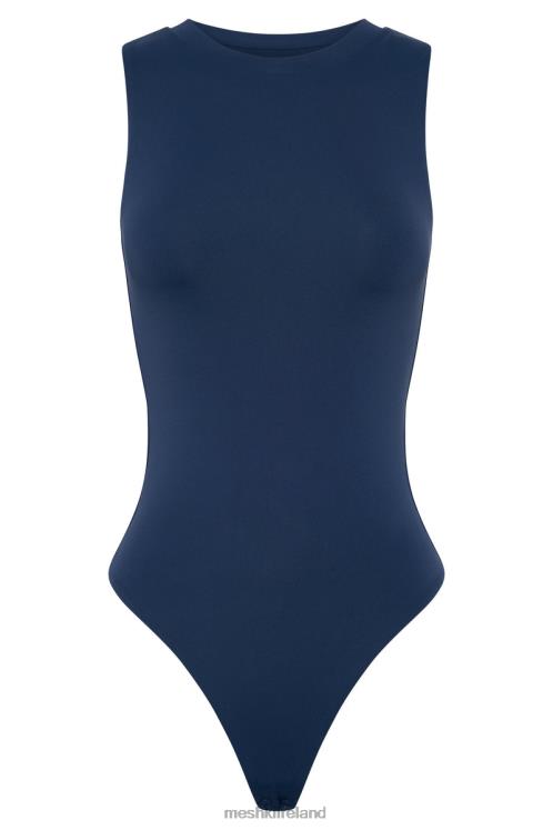 Meshki Jordyn Tank Sleeveless Bodysuit Clothing Midnight Navy 6DX22963