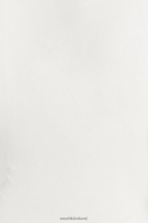 Meshki Naomi Long Sleeve Bodysuit Clothing White 6DX22925