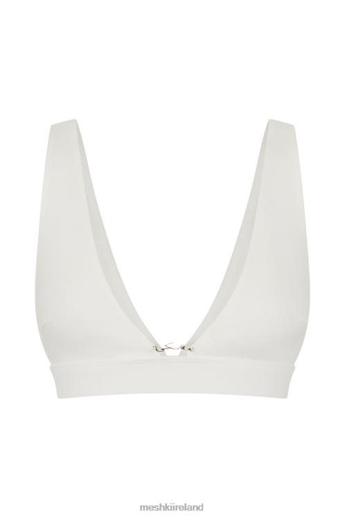 Meshki Arla Hardware Bralette Clothing White 6DX221080
