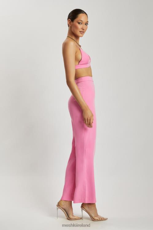 Meshki Cynthia Triangle Bralette Clothing Pink 6DX221129