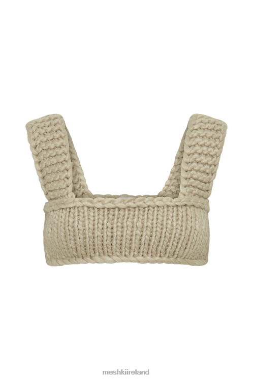 Meshki Ninetta Knit Bralette Clothing Taupe 6DX22771