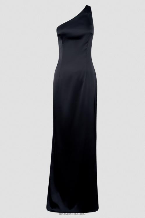 Meshki Harper One Shoulder Gown Clothing Black 6DX22232