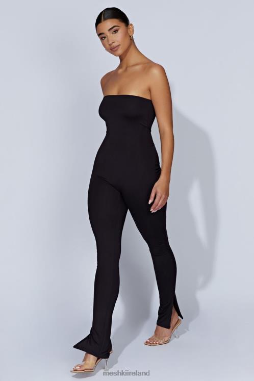 Meshki Peggy Strapless Jumpsuit Clothing Black 6DX221661