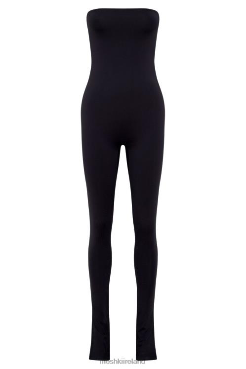 Meshki Peggy Strapless Jumpsuit Clothing Black 6DX221661
