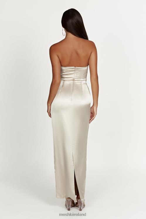 Meshki Alanis Strapless Maxi Dress Clothing Champagne 6DX22336