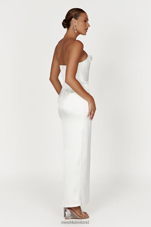 Meshki Alanis Strapless Maxi Dress Clothing White 6DX22307