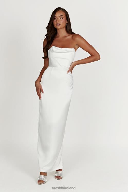 Meshki Alanis Strapless Maxi Dress Clothing White 6DX22307