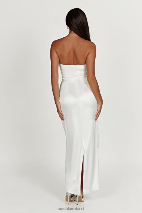 Meshki Alanis Strapless Maxi Dress Clothing White 6DX22307