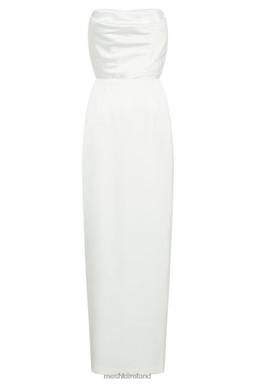 Meshki Alanis Strapless Maxi Dress Clothing White 6DX22307