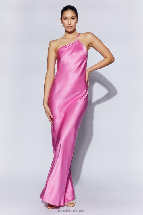 Meshki Alena One Shoulder Maxi Dress Clothing Pink 6DX22462