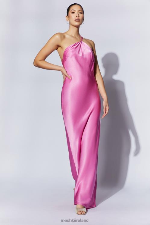 Meshki Alena One Shoulder Maxi Dress Clothing Pink 6DX22462