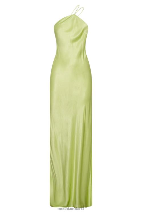 Meshki Alena One Shoulder Maxi Dress Clothing Pistachio Green 6DX22653