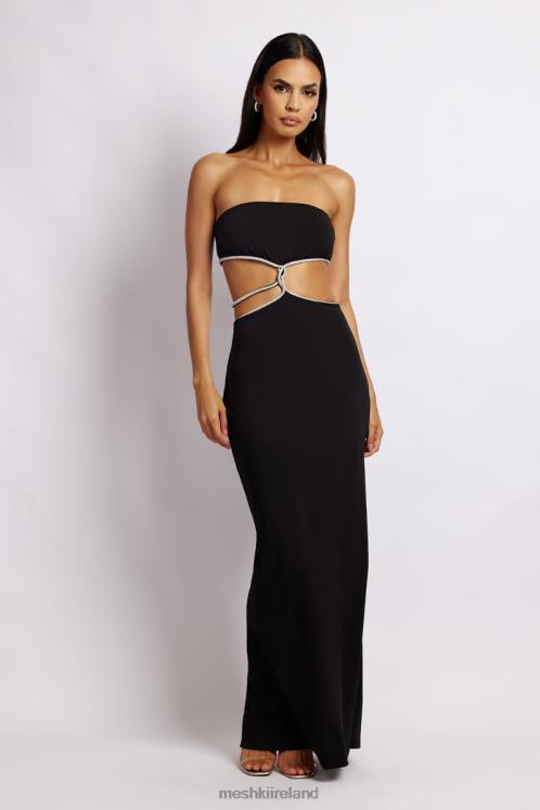 Meshki Billie Strapless Maxi Dress Clothing Black 6DX22475
