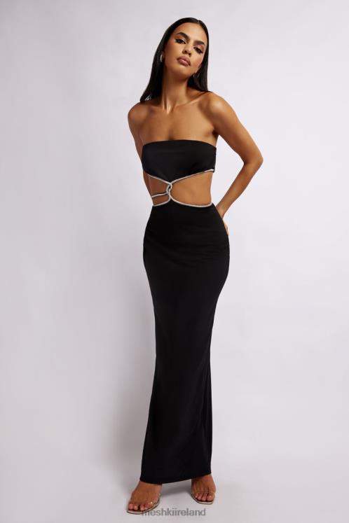 Meshki Billie Strapless Maxi Dress Clothing Black 6DX22475