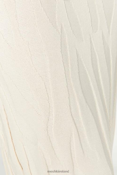 Meshki Brinley Long Sleeve Knit Maxi Dress Clothing Ivory 6DX22261