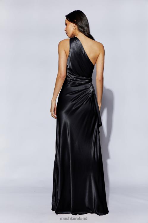 Meshki Calliope One Shoulder Maxi Dress Clothing Black 6DX22353