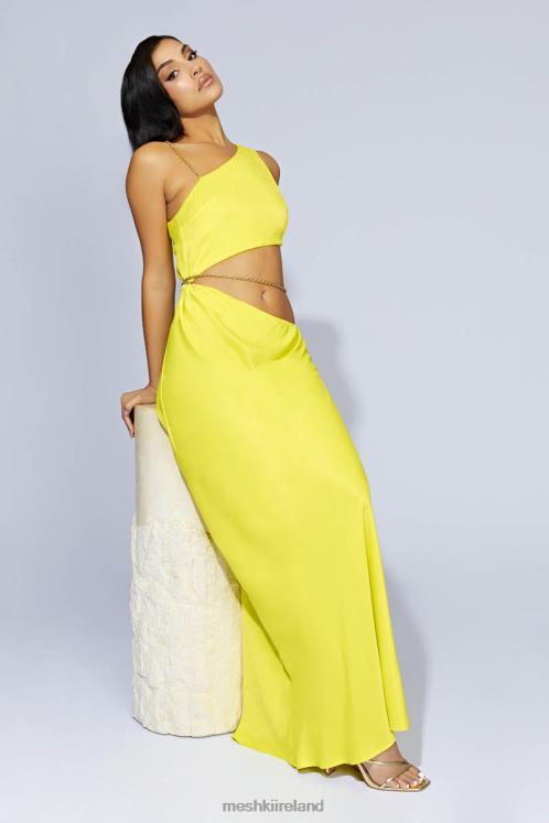 Meshki Clementine Chain Maxi Dress Clothing Fresh Green 6DX22652