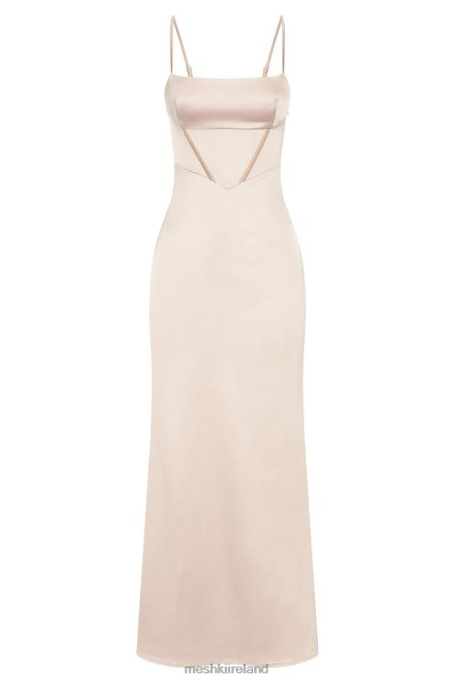 Meshki Desirie Corset Maxi Dress Clothing Champagne 6DX22471