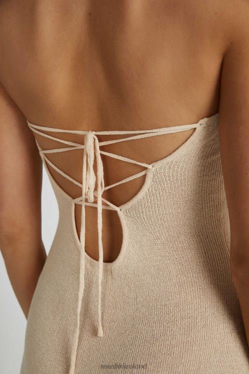 Meshki Emmy Strapless Knit Maxi Dress Clothing Wheat 6DX22155