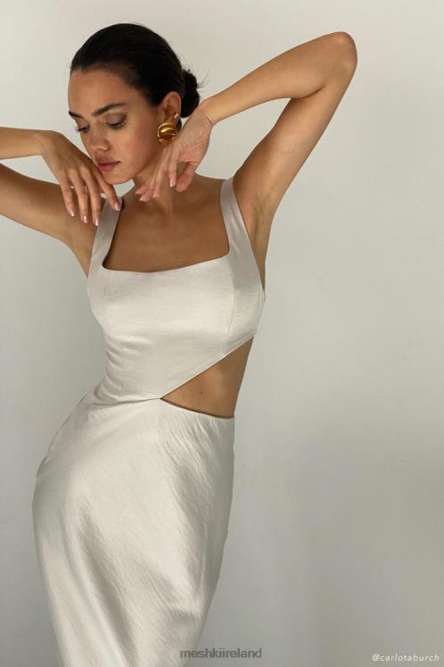 Meshki Gianna Maxi Dress Clothing Silver 6DX22424