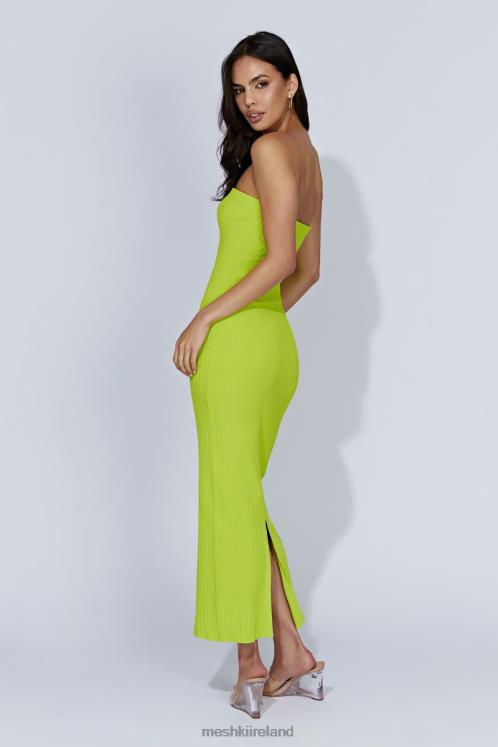 Meshki Imani Strapless Knit Maxi Dress Clothing Fresh Green 6DX22660