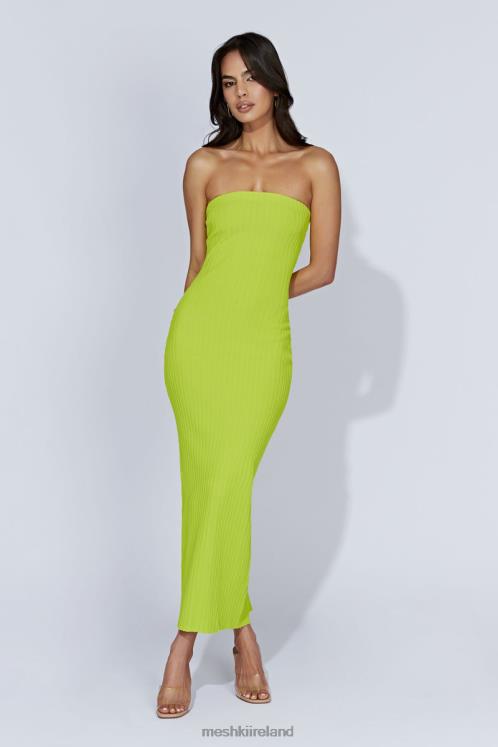 Meshki Imani Strapless Knit Maxi Dress Clothing Fresh Green 6DX22660