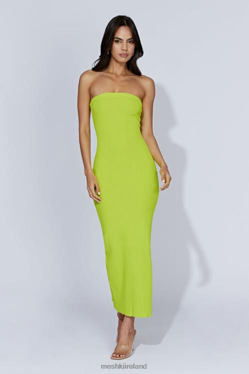 Meshki Imani Strapless Knit Maxi Dress Clothing Fresh Green 6DX22660