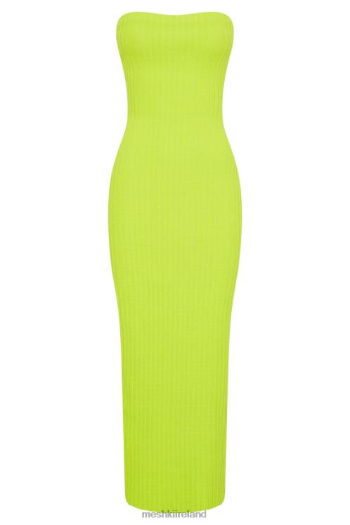 Meshki Imani Strapless Knit Maxi Dress Clothing Fresh Green 6DX22660