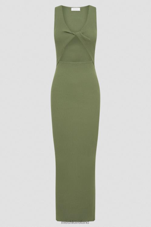 Meshki Kaesha Knit Maxi Dress Clothing Olive 6DX22241