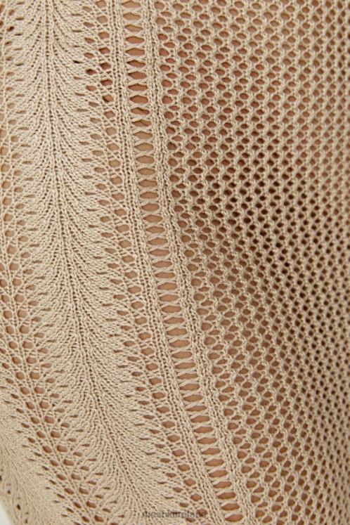 Meshki Lily Mixed Yarn Maxi Dress Clothing Taupe 6DX22485