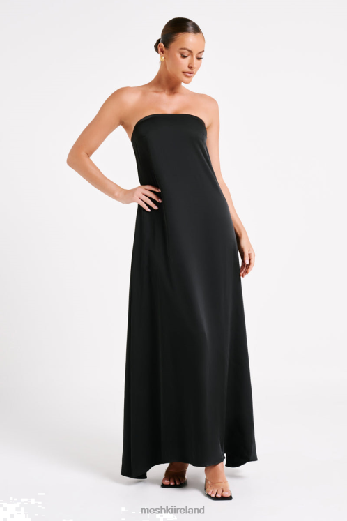 Meshki Luisa Strapless Maxi Dress Clothing Black 6DX2227