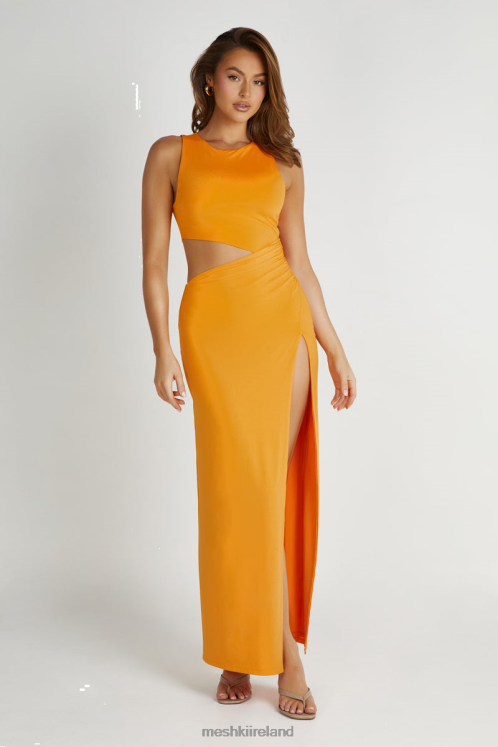 Meshki Vienna Slinky Maxi Dress Clothing Orange 6DX22301