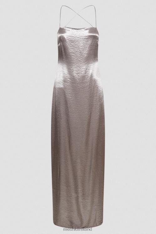 Meshki Whitney Wetlook Maxi Dress Clothing Bronze 6DX22246