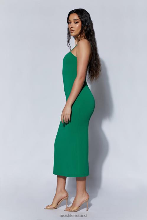 Meshki Ariya Hardware Midi Dress Clothing Emerald 6DX22631