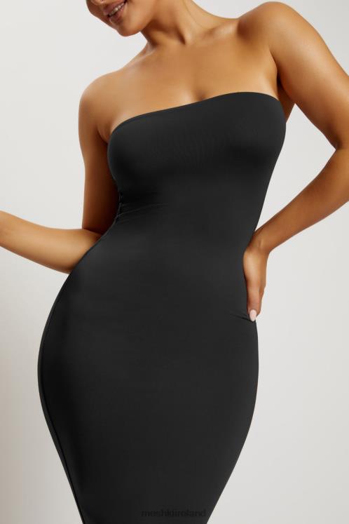 Meshki Cassidy Strapless Midi Dress Clothing Black 6DX22677