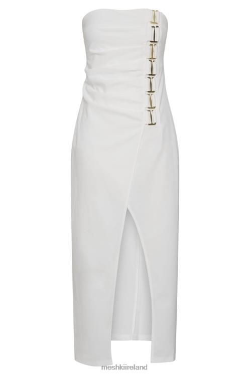 Meshki Mercer E-Hook Midi Dress Clothing Bone 6DX22686