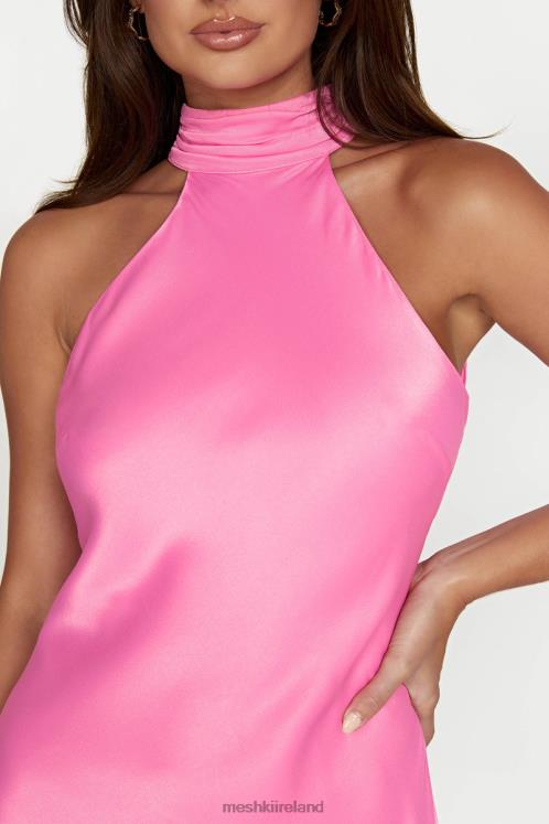 Meshki Claire A Line Mini Dress Clothing Pink 6DX22192