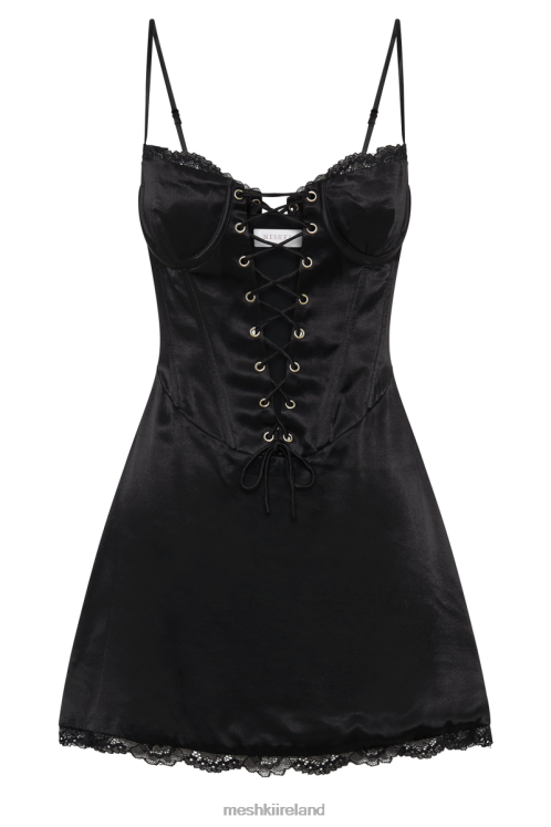 Meshki Kalila Corset Mini Dress Clothing Black 6DX22184
