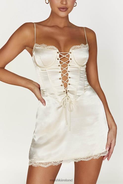 Meshki Kalila Corset Mini Dress Clothing Ivory 6DX22294