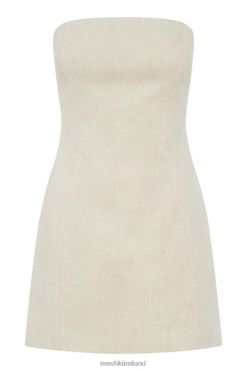 Meshki Maci Linen Mini Dress Clothing Natural 6DX22381