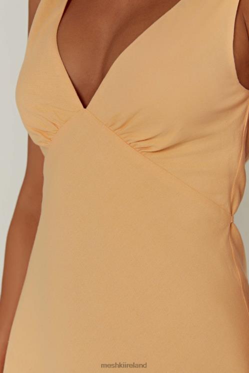 Meshki Nessa Linen Mini Dress Clothing Mango 6DX22351