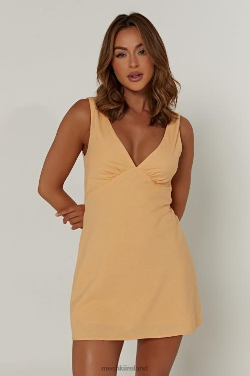 Meshki Nessa Linen Mini Dress Clothing Mango 6DX22351