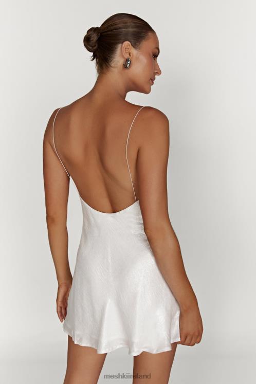 Meshki Rhea Cowl Mini Dress Clothing Pearl 6DX22591