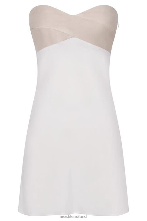 Meshki Veronica Strapless Mini Dress Clothing Multi Bone 6DX22659