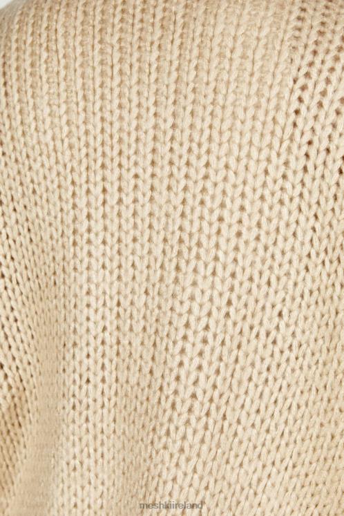 Meshki Irina Chunky Knit Cardigan Clothing Taupe 6DX221627