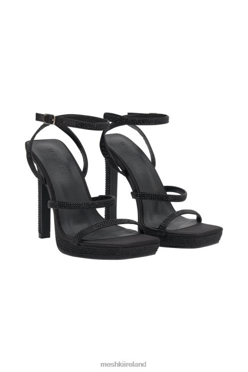 Meshki Holland Diamante Heels Footwear Black 6DX221692