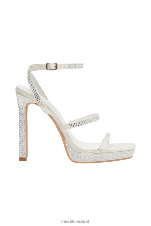 Meshki Holland Diamante Heels Footwear Ivory 6DX221682